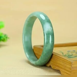 Solid Natural Jade Bangle